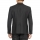 Black Slim Flecked Wool-Blend Suit