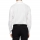 White Bib-Front Cotton Tuxedo Shirt