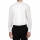 White Bib-Front Cotton Tuxedo Shirt