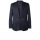 Navy Cotton Suit Jacket