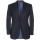 Hyde Navy Prince of Wales Check Wool Suit