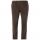 Leather Trimmed Brushed Cotton Trousers