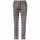 Plaid Wool and Silk-Blend Trouser