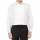 White Cotton Tuxedo Shirt