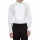 White Gold-Fit Cotton Tuxedo Shirt