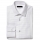 White Gold-Fit Cotton Tuxedo Shirt