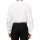 White Cotton Tuxedo Shirt