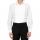 White Cotton Tuxedo Shirt