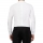 White Slim-Fit Bib-Front Cotton Shirt