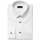 White Slim-Fit Cotton Tuxedo Shirt