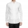 White Slim-Fit Cotton Dress Shirt